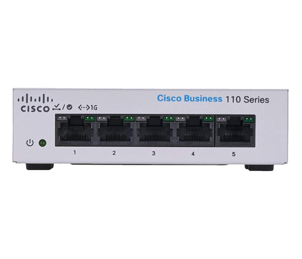 CISCO CBS110 Unmanaged CBS110-5T-D-EU - 671456 - zdjęcie